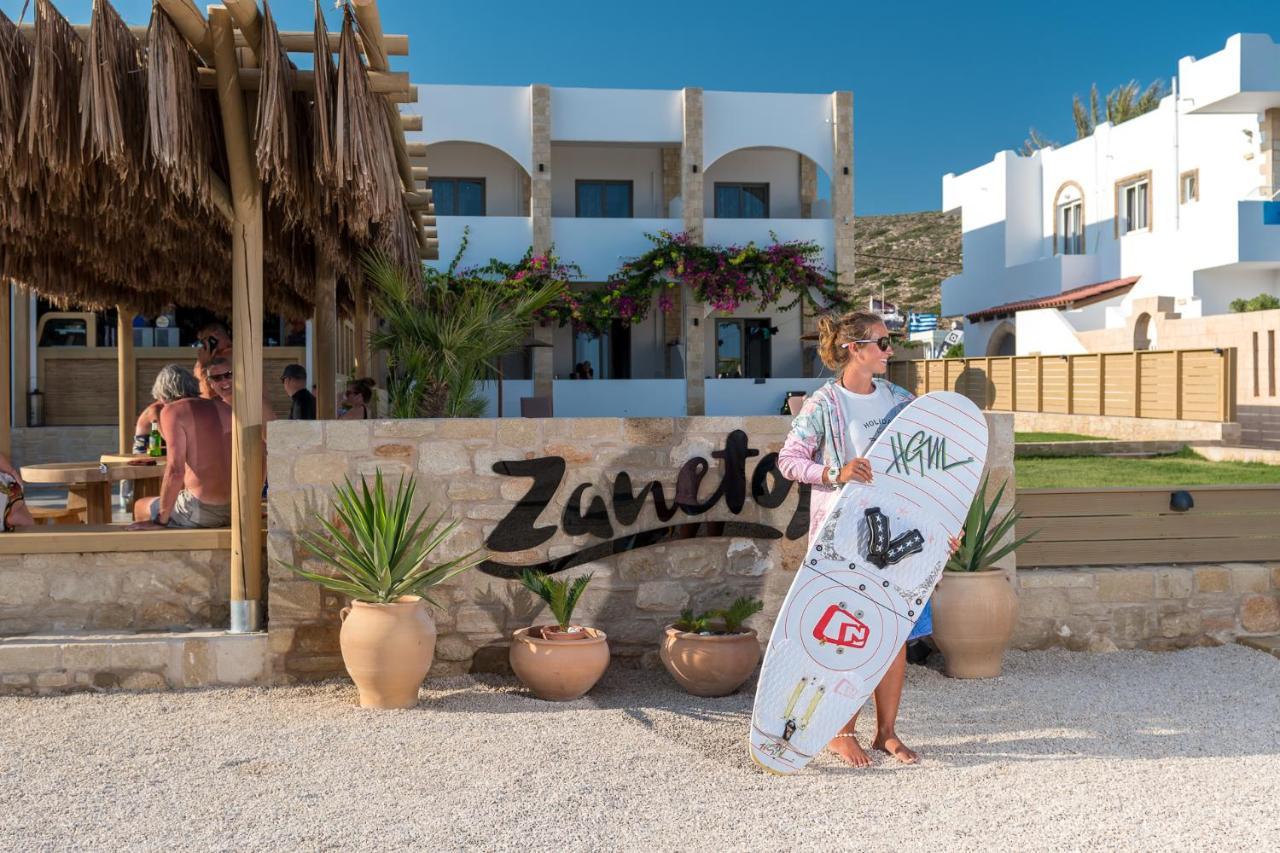 Hotel Zanetos Prasonisi Exterior foto